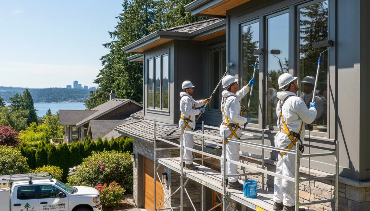 Seattle, WA painting contractor for residential and commercial interior and exterior painting services
