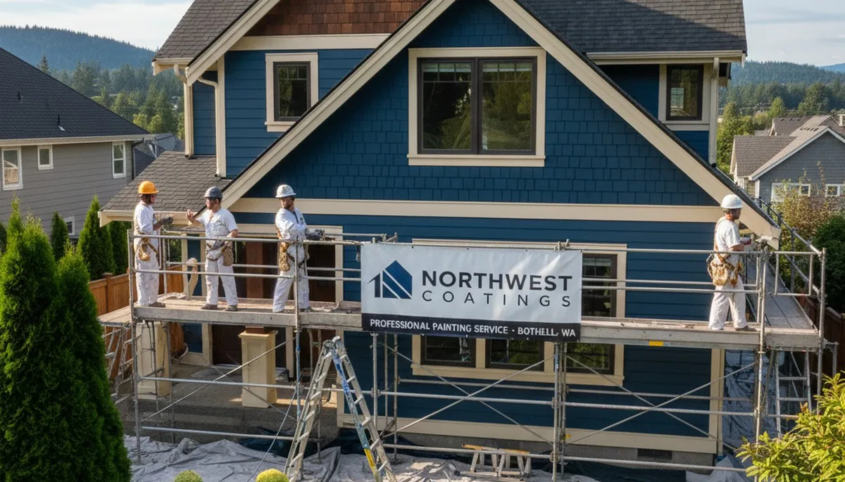 Seattle, WA painting contractor delivering professional interior and exterior house painting services