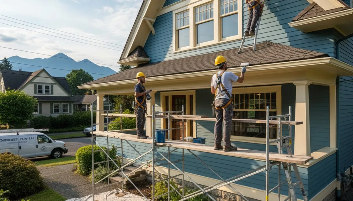 Seattle, WA painting contractor providing professional residential and commercial painting services