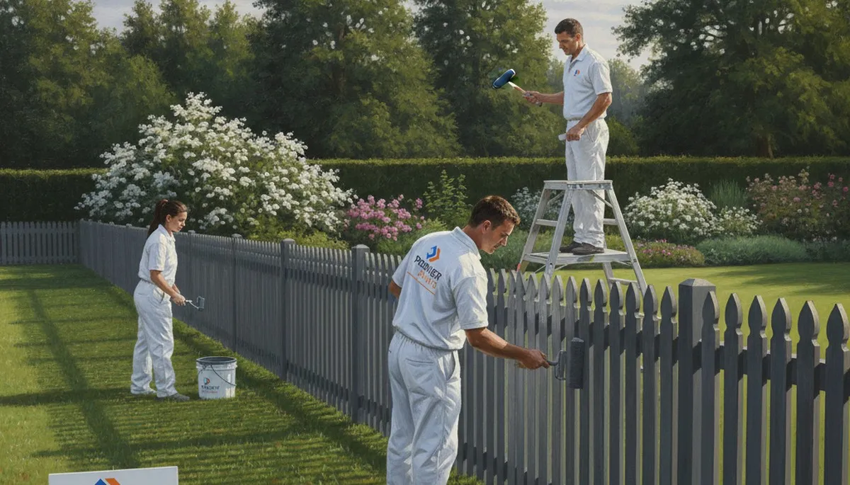 Seattle fence painting service for wood fences in Seattle, WA by Seattle Paint Pros