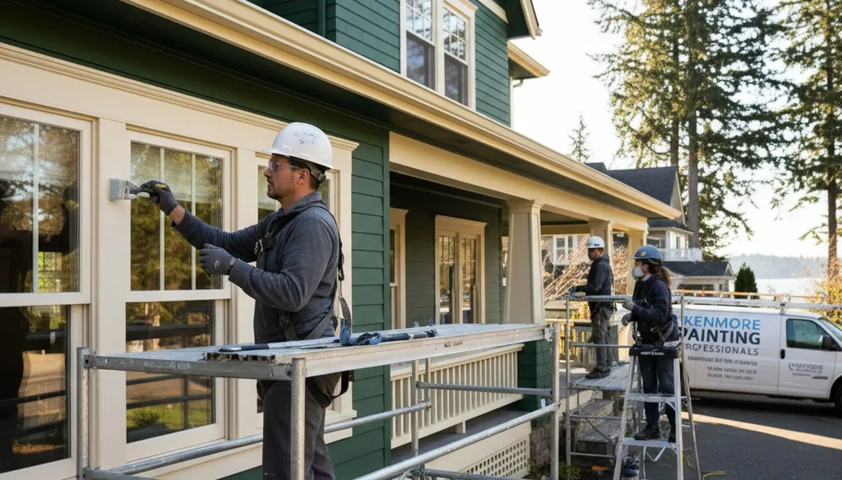 Seattle, WA painters providing professional residential and commercial painting services