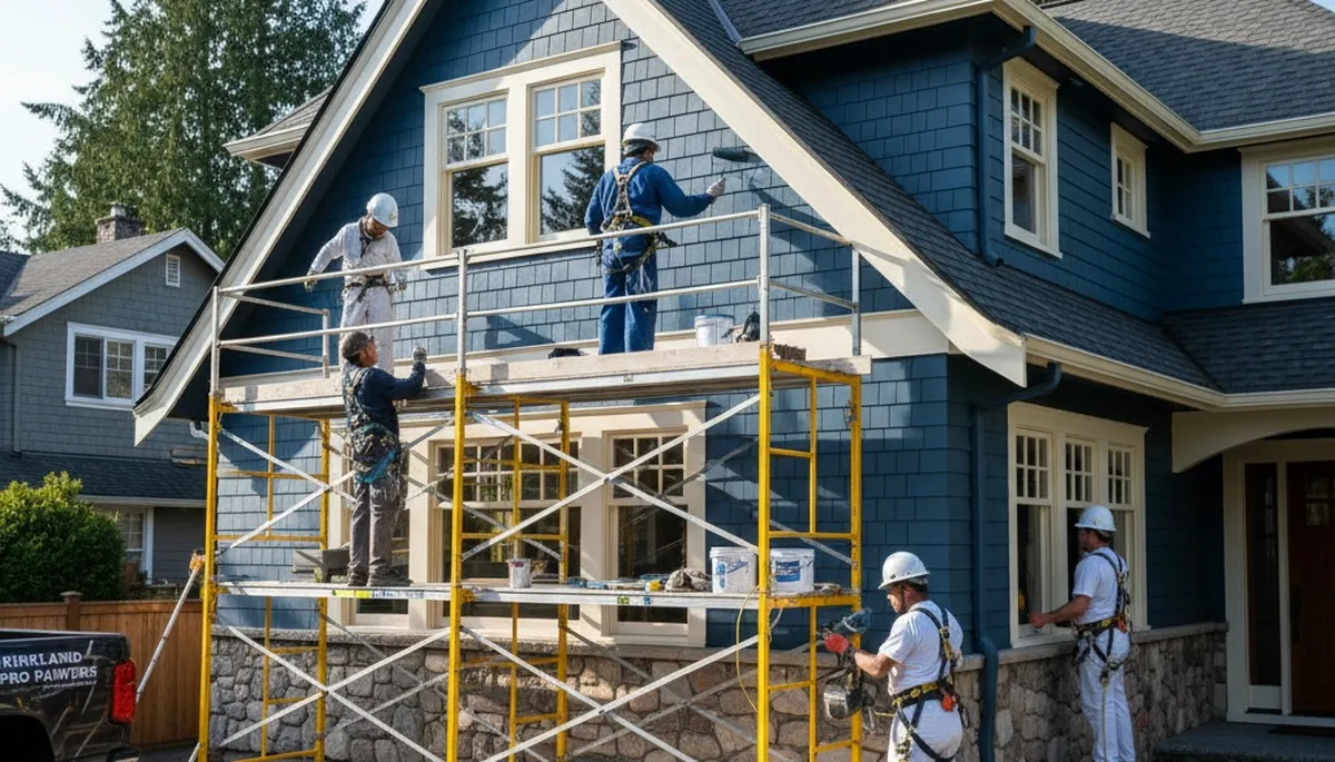 Seattle, WA painting contractors providing professional interior and exterior house painting services