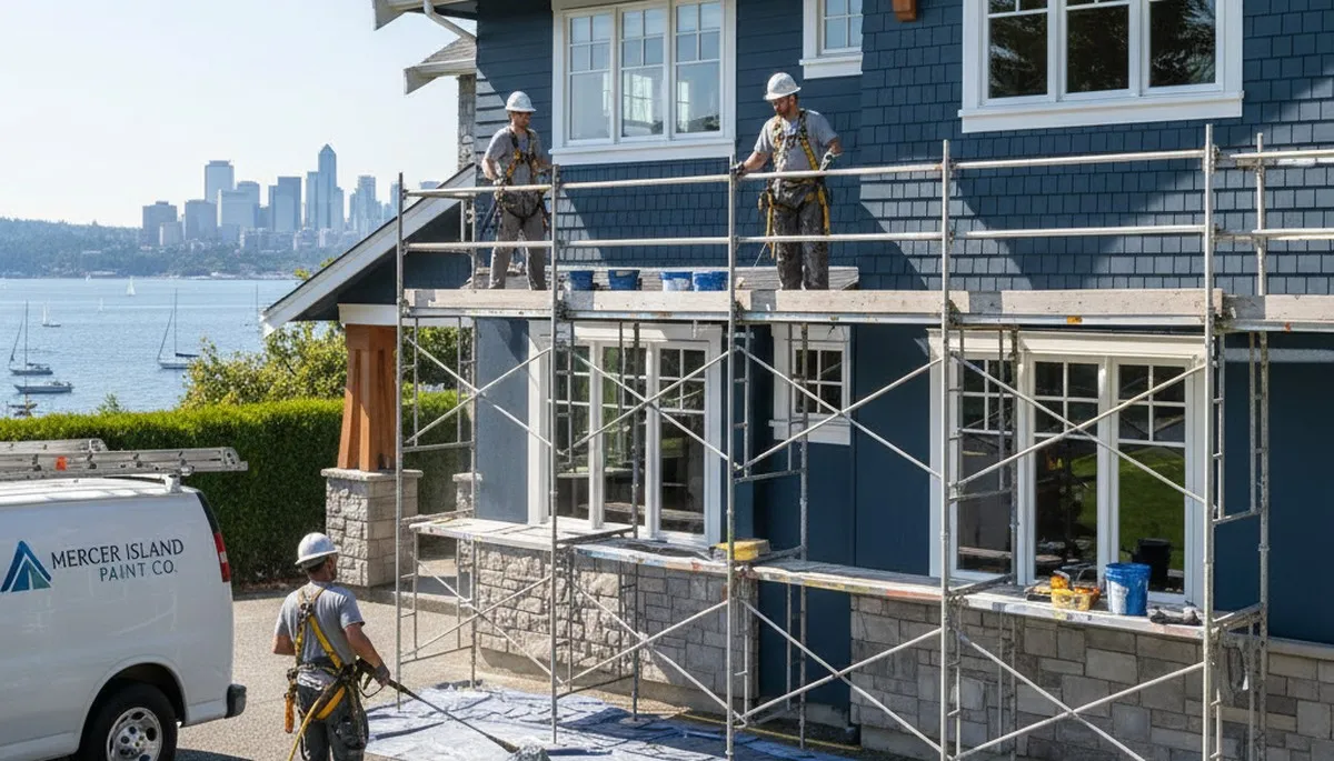 Seattle, WA painting contractors providing professional interior and exterior house painting services
