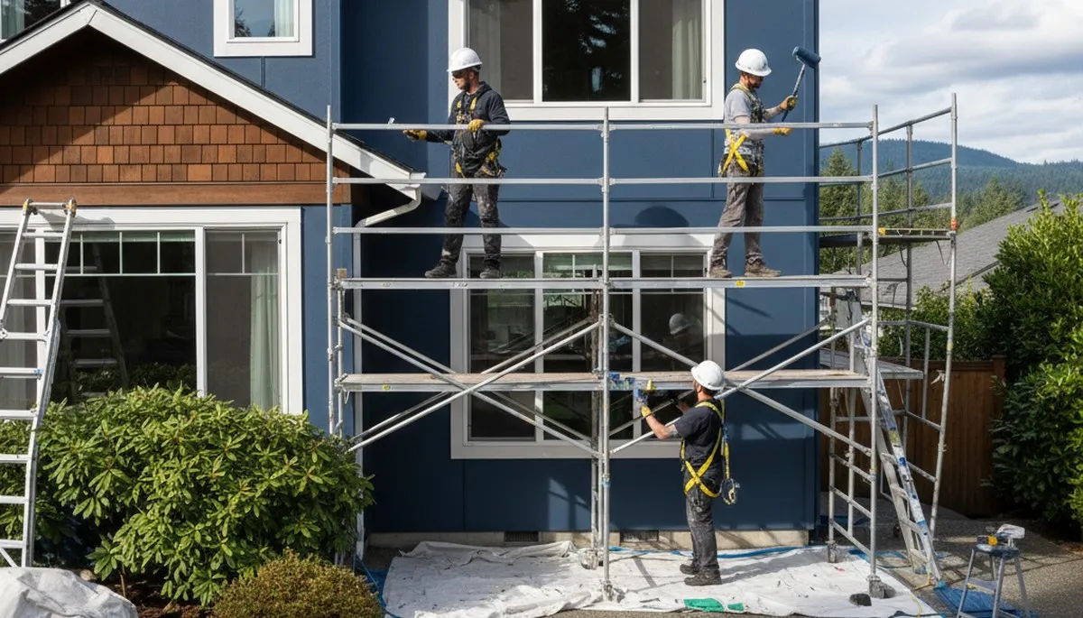Seattle, WA painting contractors providing professional interior and exterior painting services