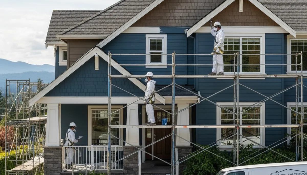 Seattle, WA painting contractor providing professional interior and exterior house painting services