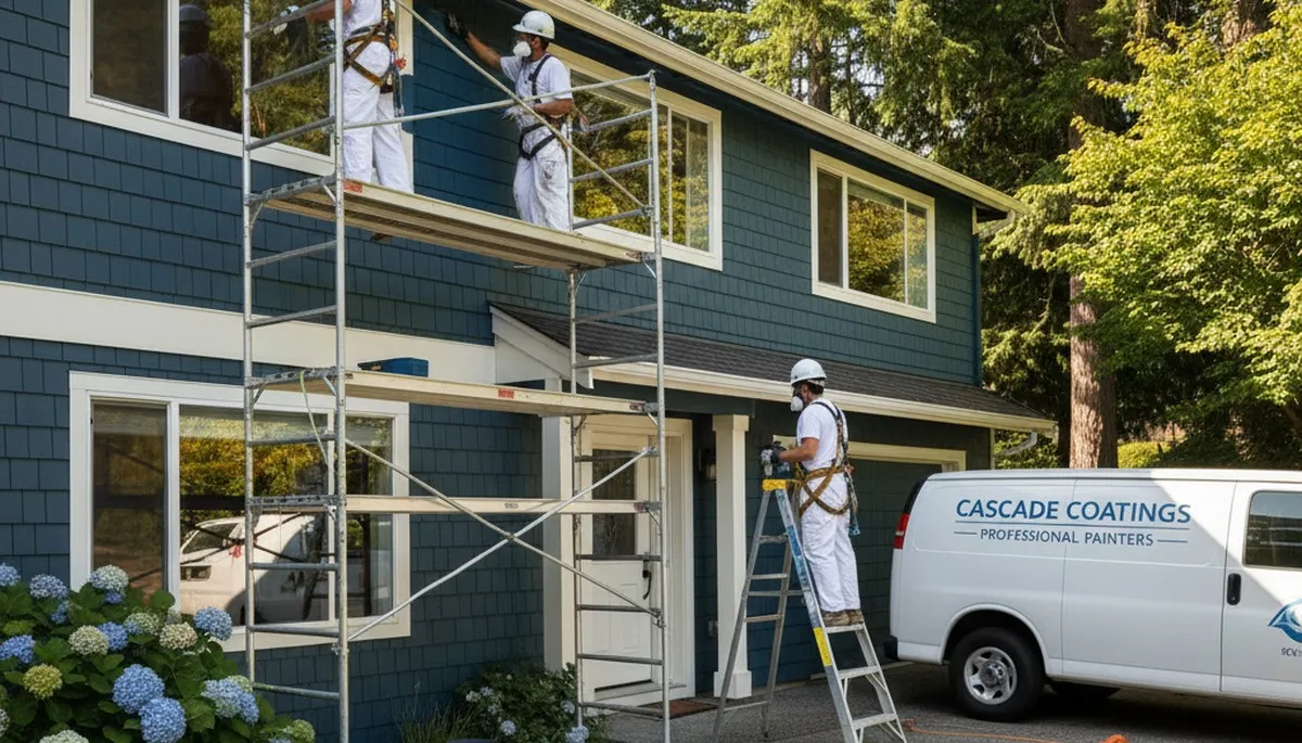 Seattle, WA painting contractor providing professional interior and exterior painting services