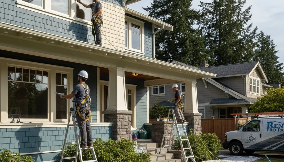 Seattle, WA painting contractor for residential and commercial interior and exterior painting services