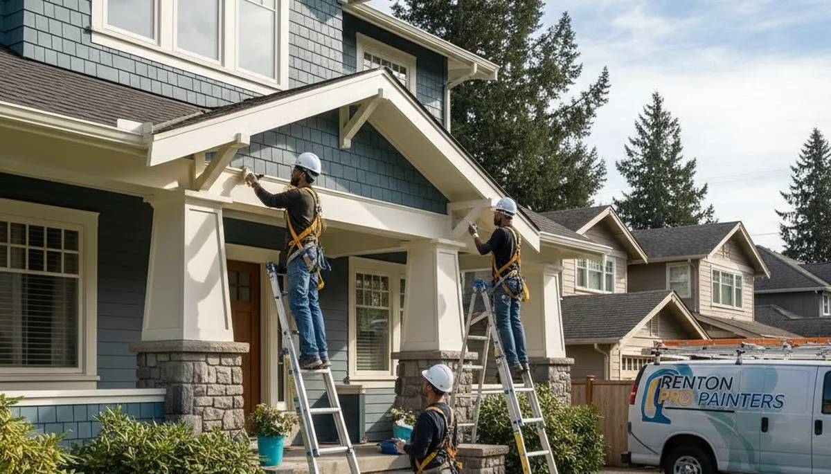 Seattle, WA painting contractor serving residential and commercial interior and exterior painting projects