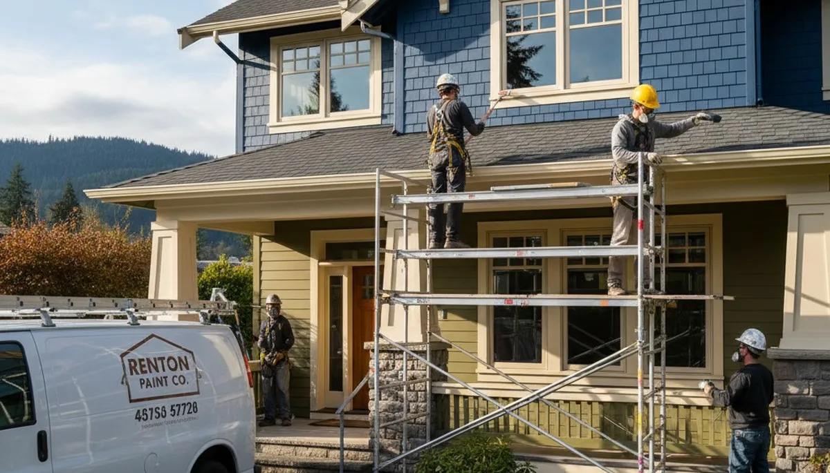 Painting contractors in Seattle, WA providing professional residential and commercial painting services
