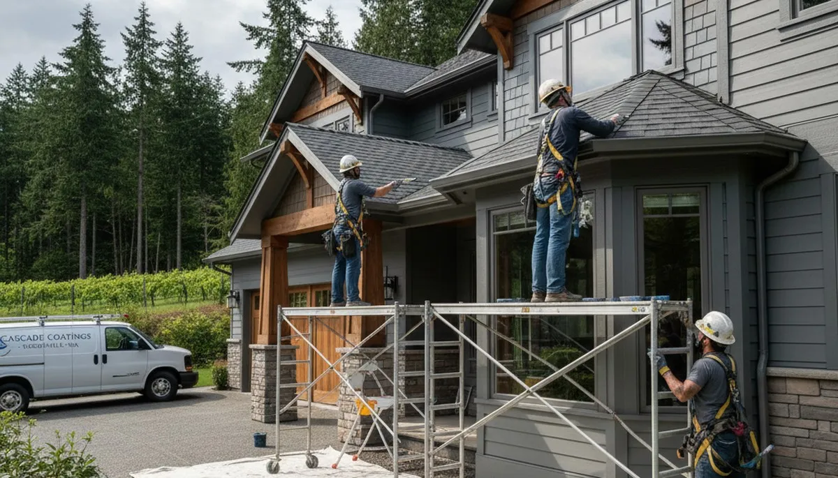 Seattle, WA painting contractor providing professional interior and exterior home painting services
